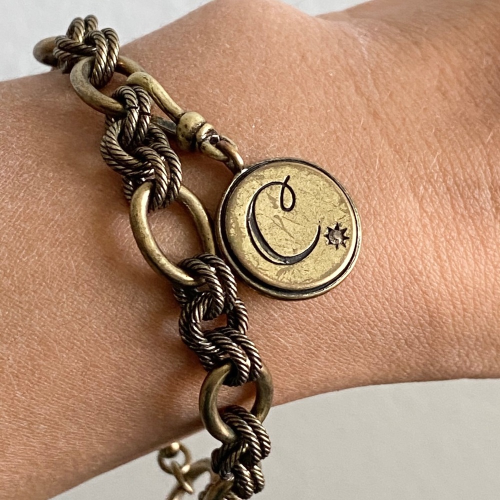 Chloe + Isabel Tresor Bracelet with "C" Charm
